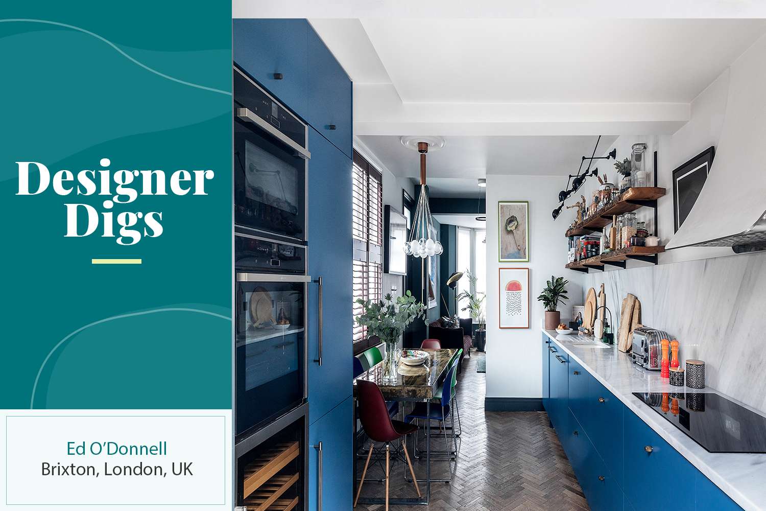 The Brixton, London home of interior designer Ed O'Donnell