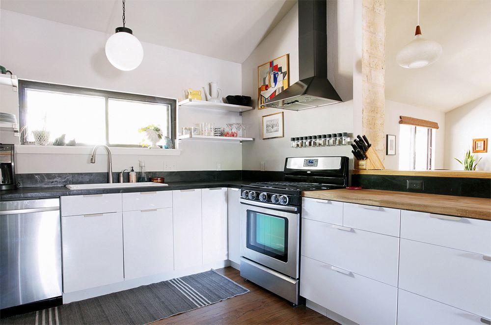 midcentury modern kitchen design