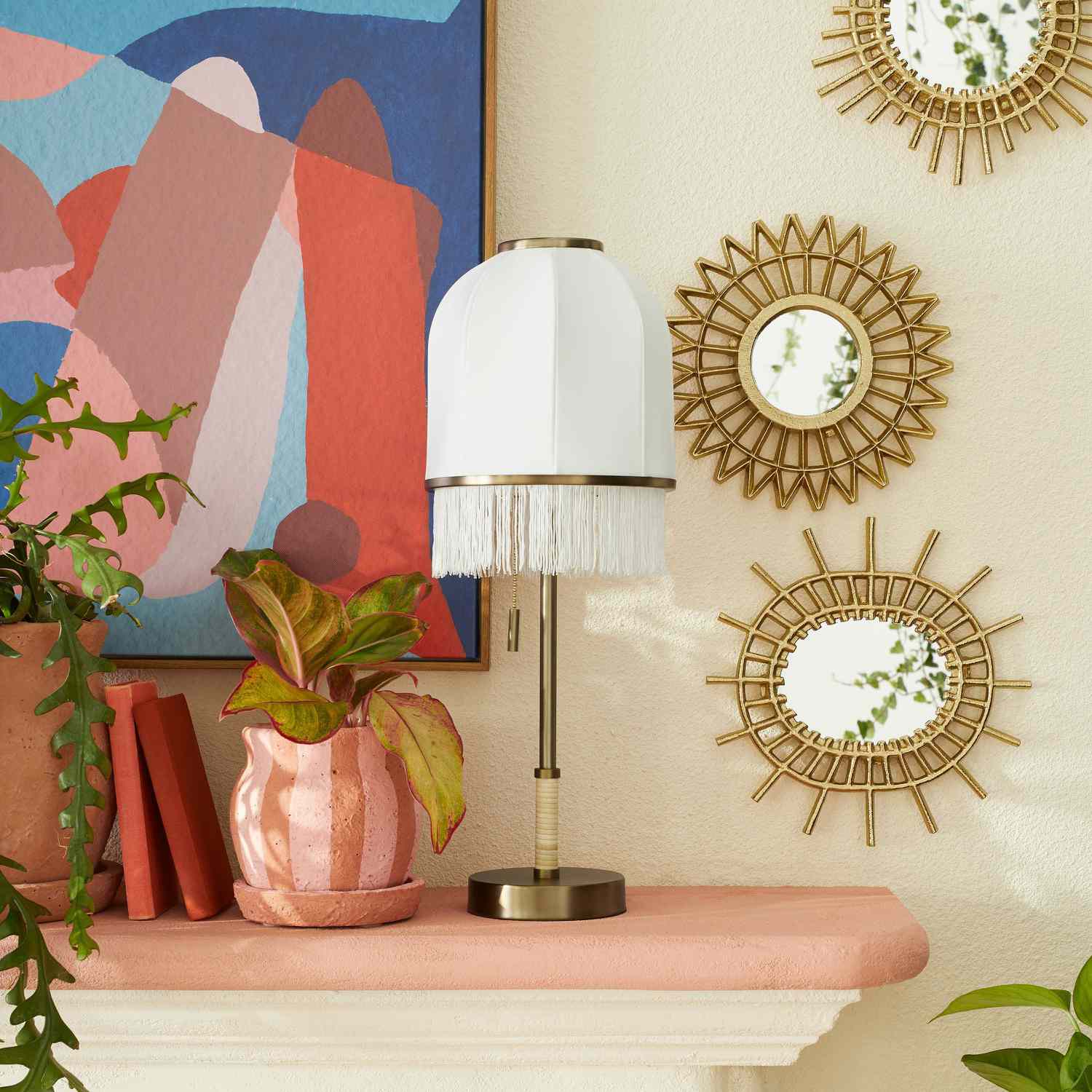 Euclid Fabric Table Lamp from Justina Blakeney x Opalhouse collection at Target