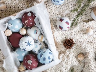 DIY Painted Ornaments