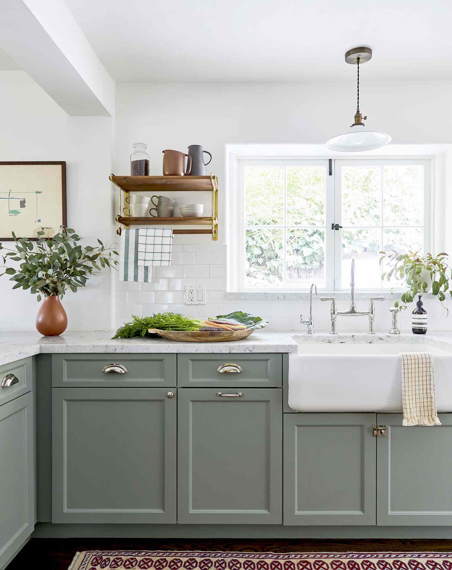 Kitchen styled by Emily Edith Bowser, designed by Sarah E Zachary