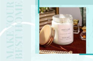 A scented candle by Craft & Kin