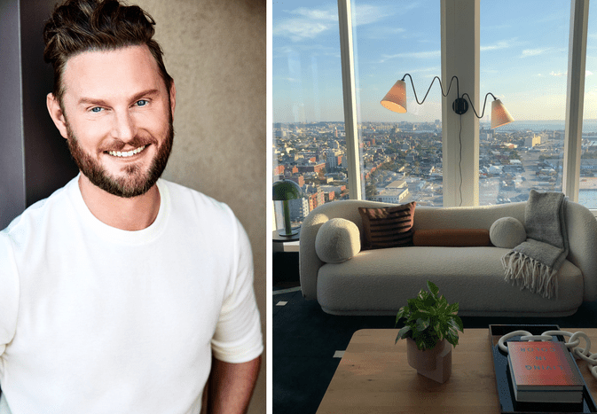 bobby berk at the real simple home